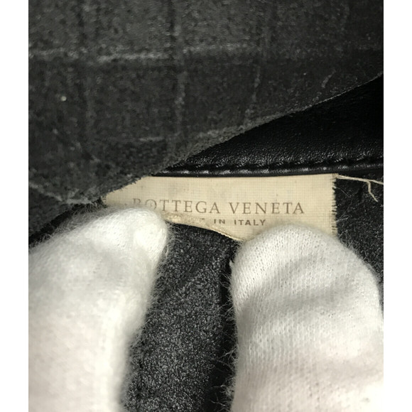 Bottega Veneta Intrecciato Leather Business Bag Black - Picture 4 of 8